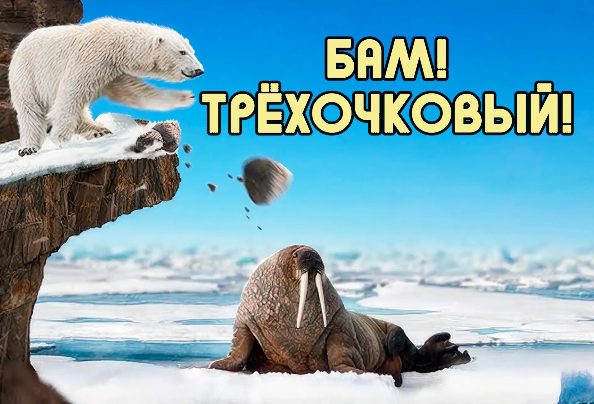 Управление паникой: стратегия белого медведя