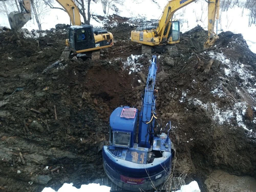 В Долинском районе ликвидировали аварию на магистральном водопроводе  Более суток потребовалось для 