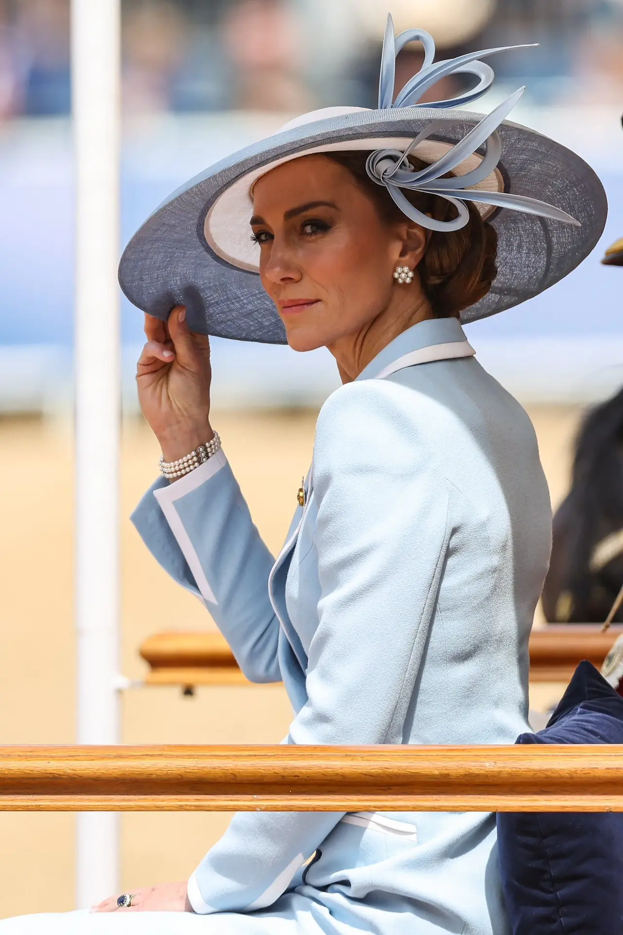 Как прекрасна принцесса Кейт на параде Trooping the Colour, посвященном официальному дню рождения бр