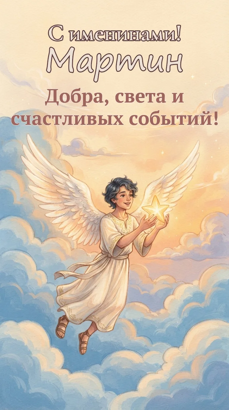 ✨ 5 октября — Мартин, с Днём ангела!