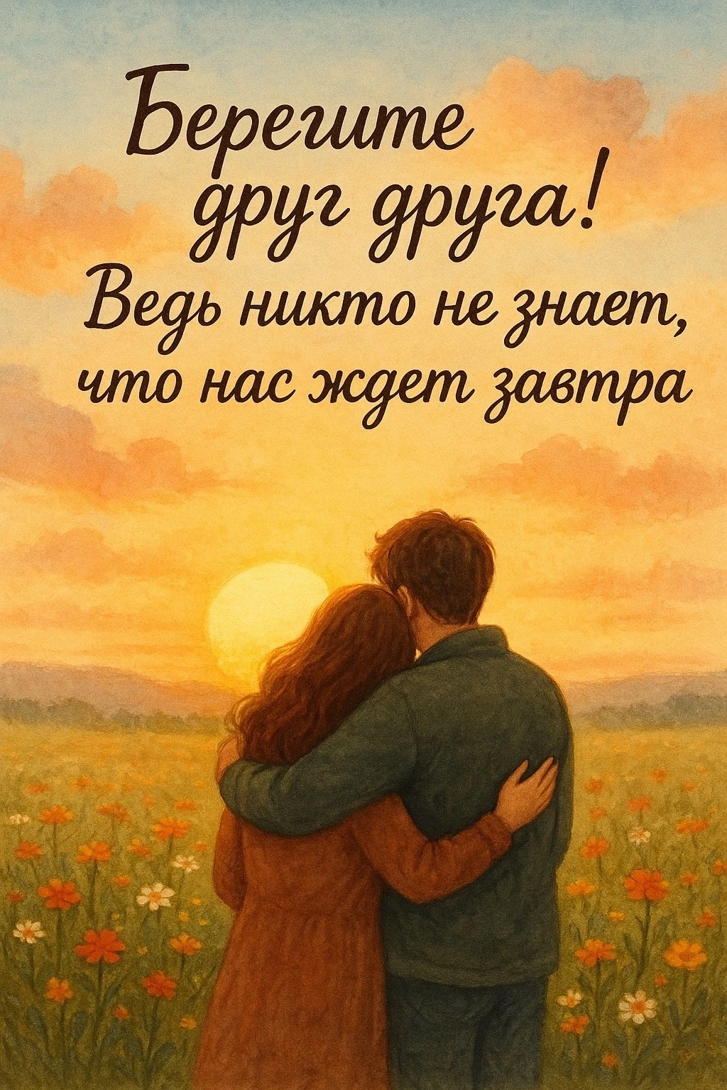 Берегите друг друга🤎