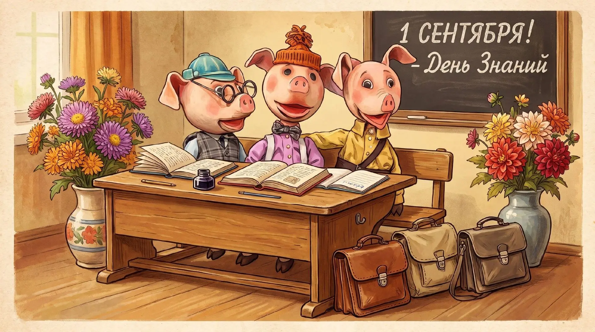 💐📚 Театр кукол от всей души поздравляет всех учеников и студентов Нерюнгринского райо...