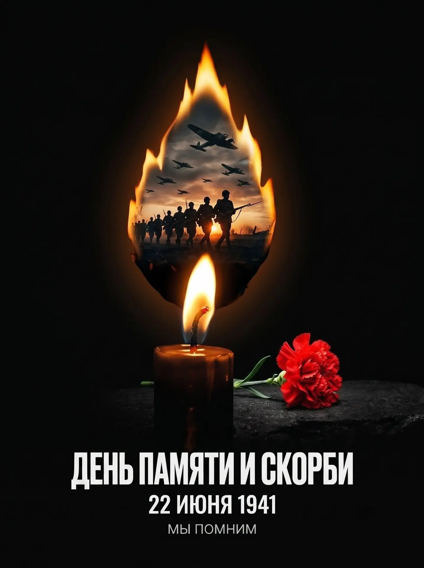 ДЕНЬ ПАМЯТИ И СКОРБИ🕯️

Сегодня особенный день - 22 июня. День, когда началась Великая Отечественна