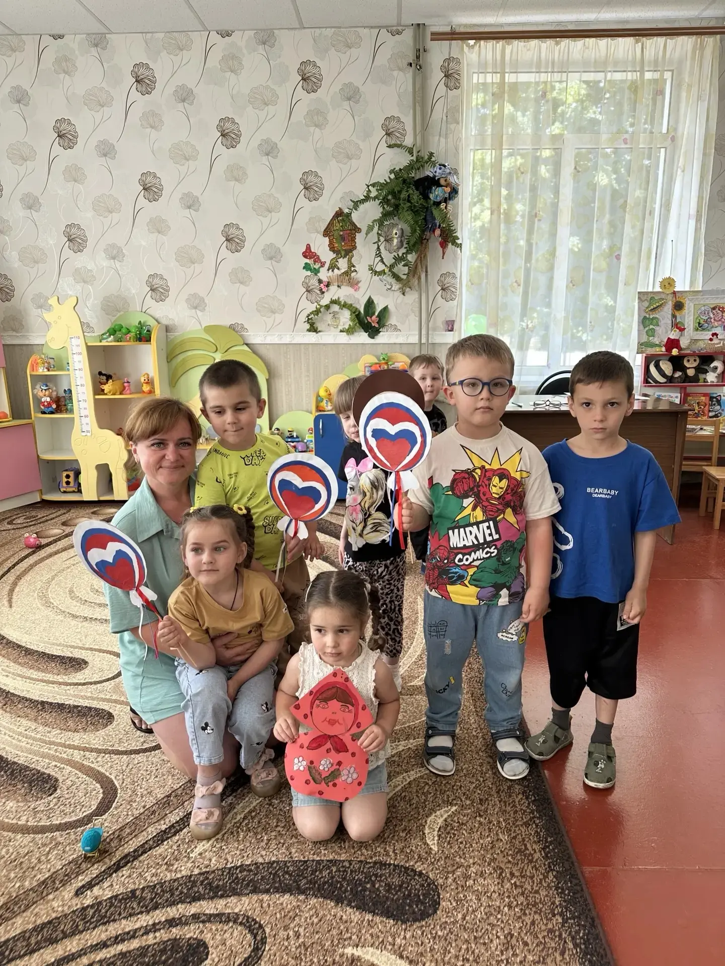 Теплый визит Виктории Михайловны в детский сад "Ягодка".