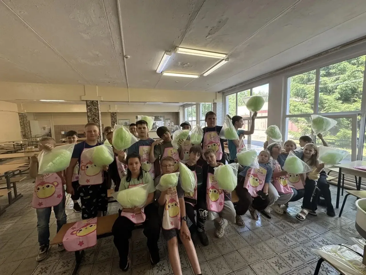 ☀️☀️☀️Понедельник в лагере «Алый парус» выдался по настоящему сладким🍭

✅Для всем участников лагеря