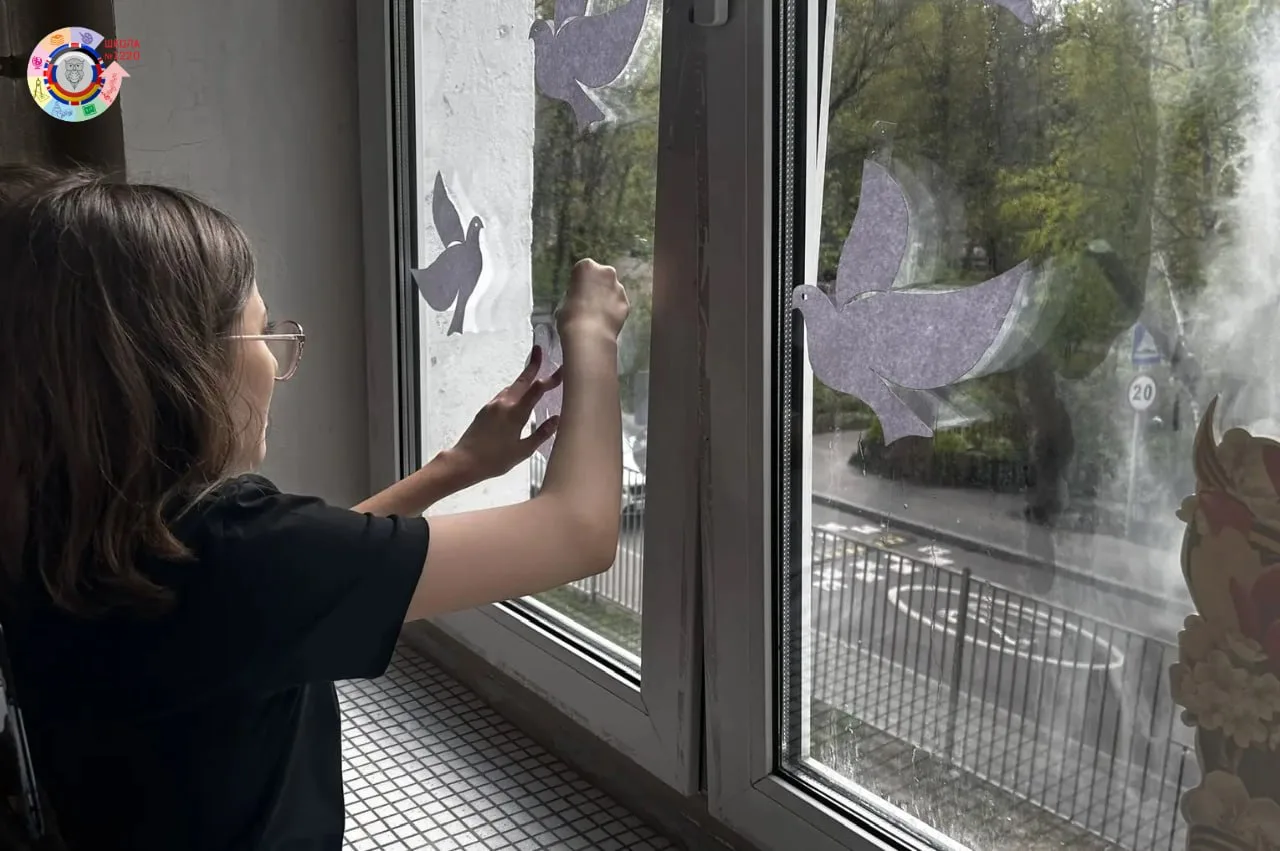 В каждом окне – Победа  🤍 В честь 81‑й годовщины Победы в Великой Отечественной войне 1941-1945 годо