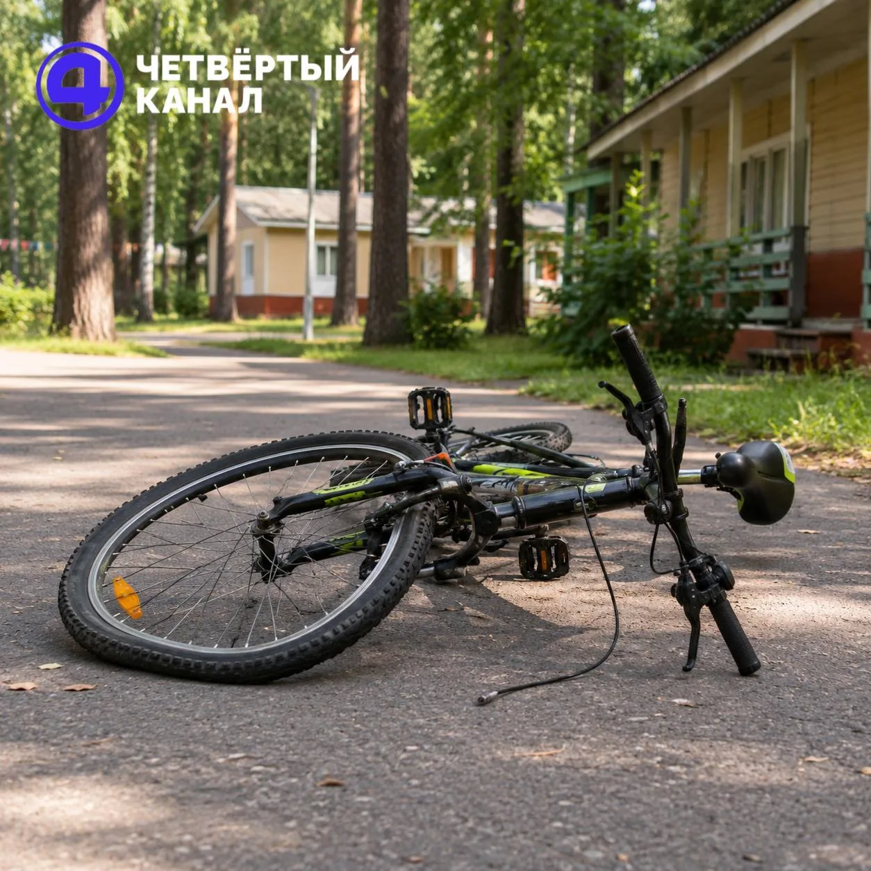 Тройной перелом челюсти получила 14-летняя свердловчанка после падения с велосипеда в л...
