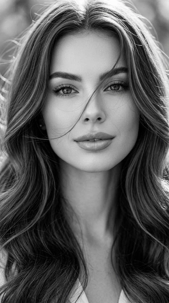 Тихий портрет 🖤  СТРОГО сохранить внешность 1:1 — лицо, черты, пропорции, текстуру кожи, тон кожи, в