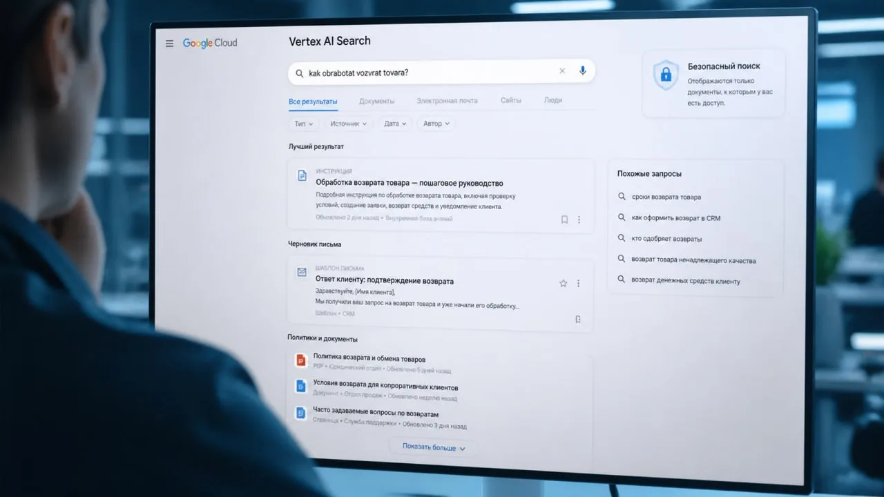 ✅ Google представила Vertex AI Search