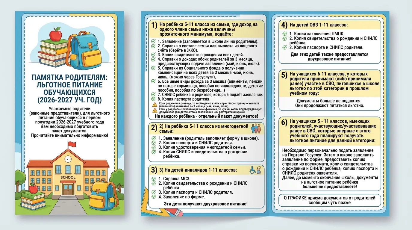 ❗️ШКОЛЬНОЕ ПИТАНИЕ ❗️