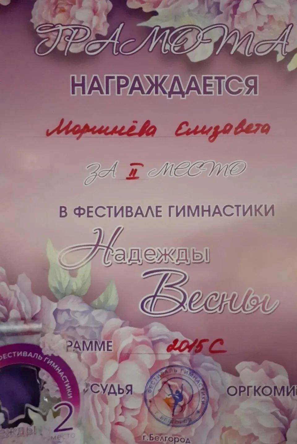 📝Каждая великая река берет свое начало из скромного истока, и для юных талантов, таких как Лиза Морш