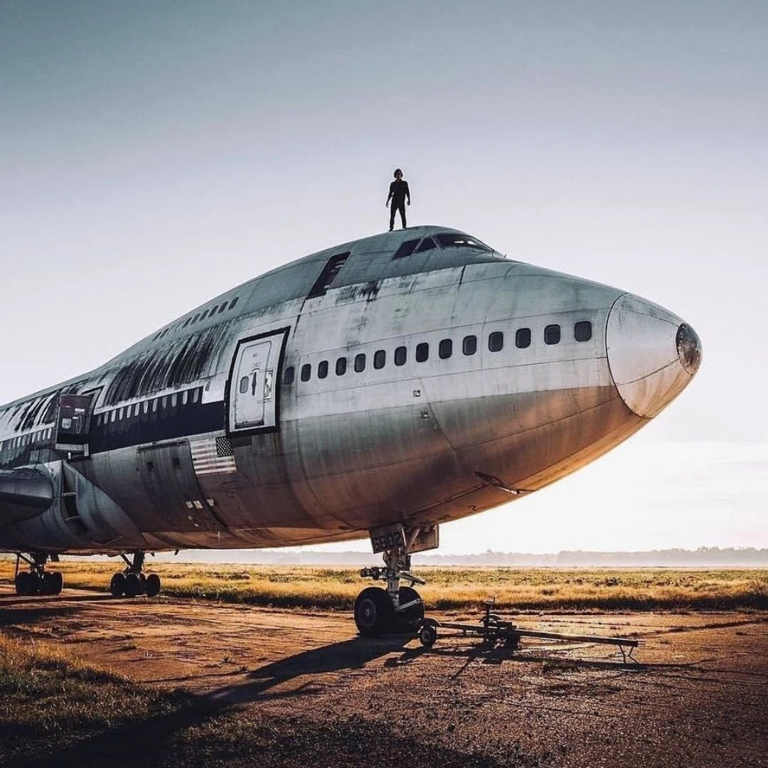 Заброшенный Boeing 747, Нью-Йорк