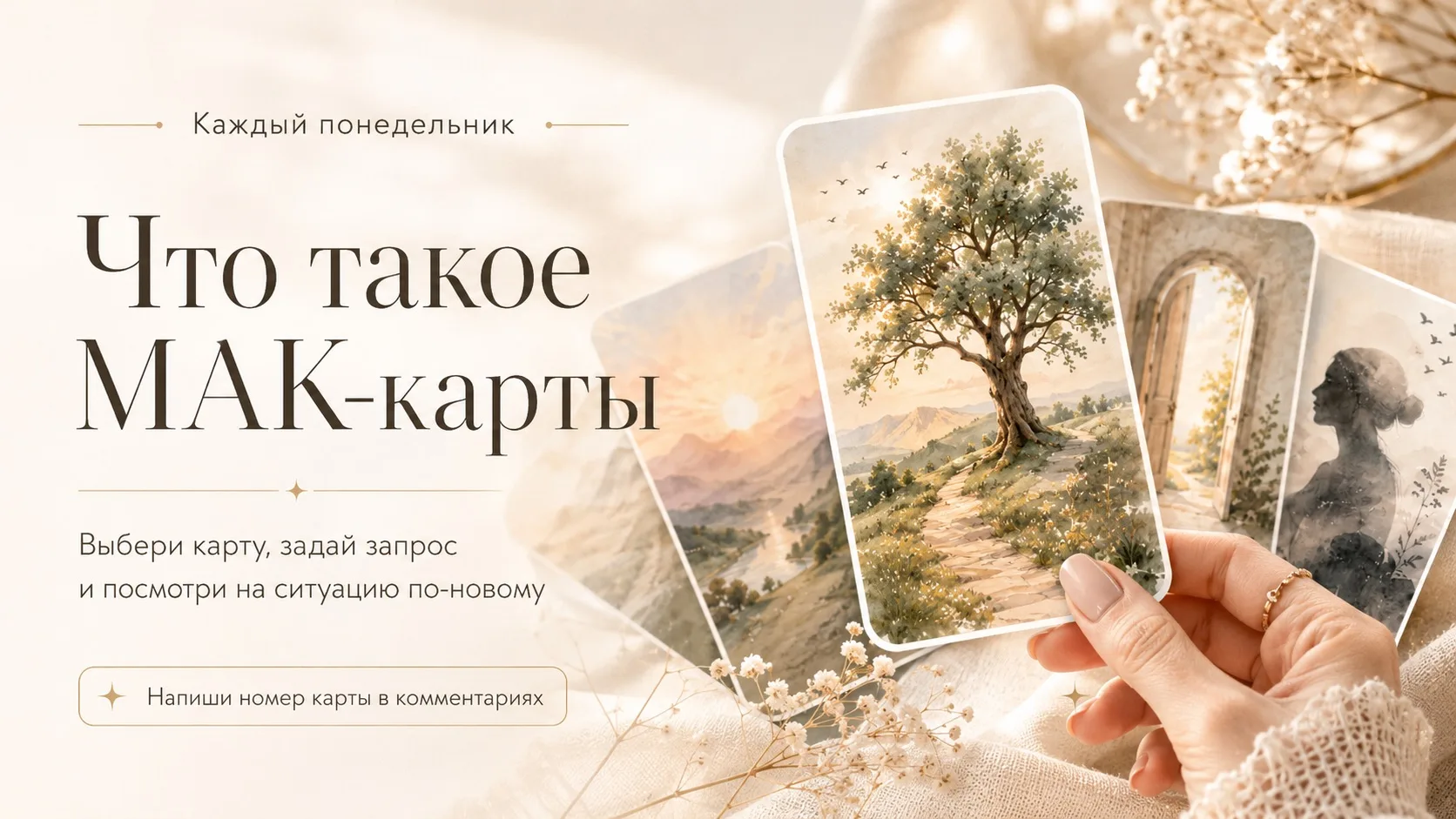 ✅ По понедельникам - подсказка на неделю с МАК