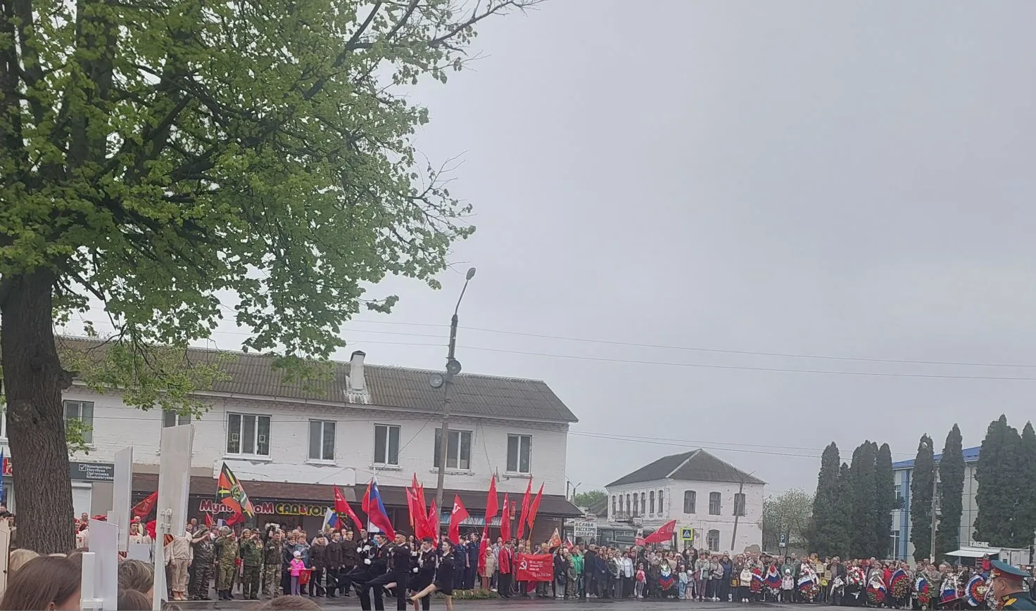 Митинг, посвящённый Дню Великой Победы открыт!
