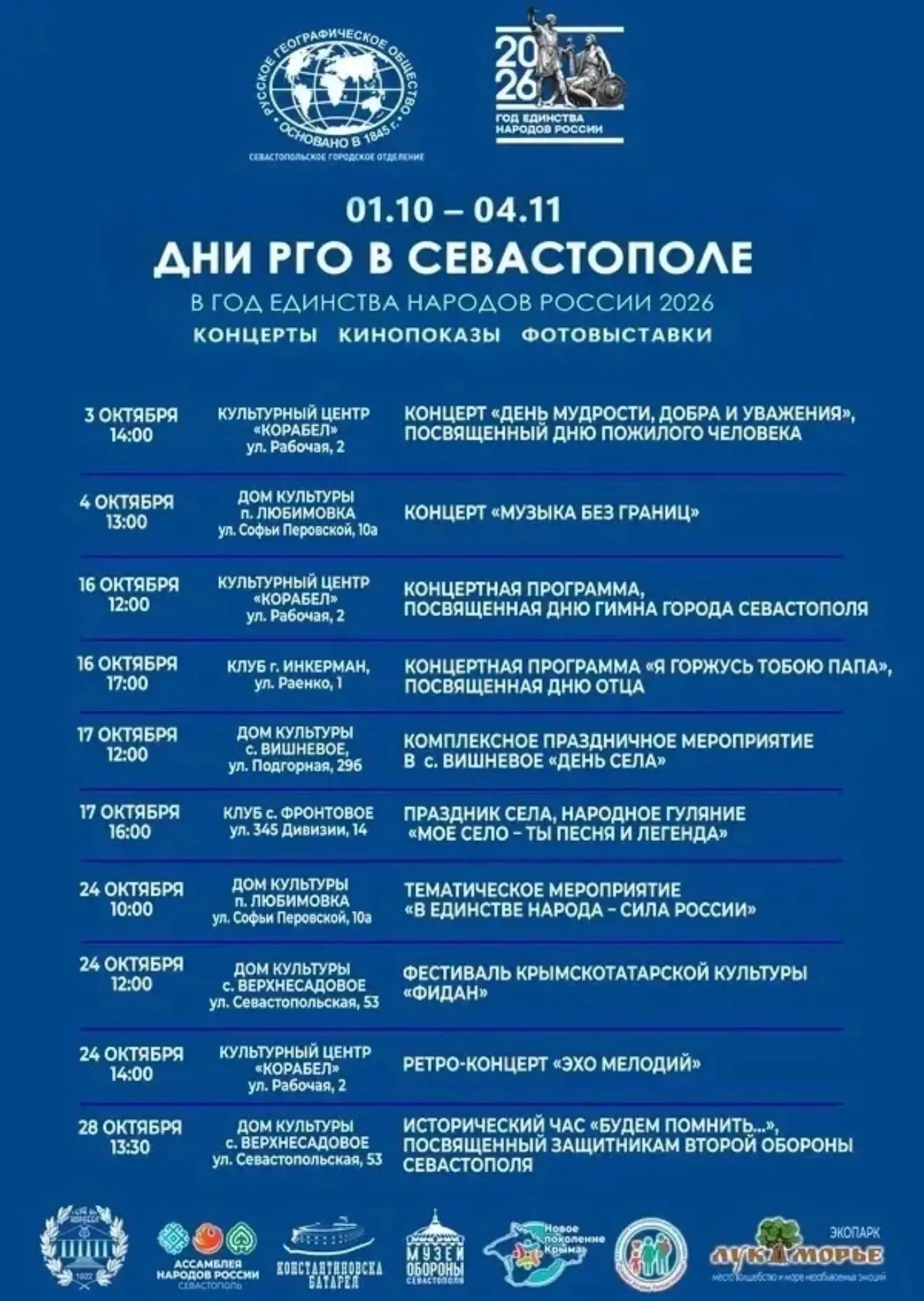 Структурные подразделения Культурного комплекса «Корабел»