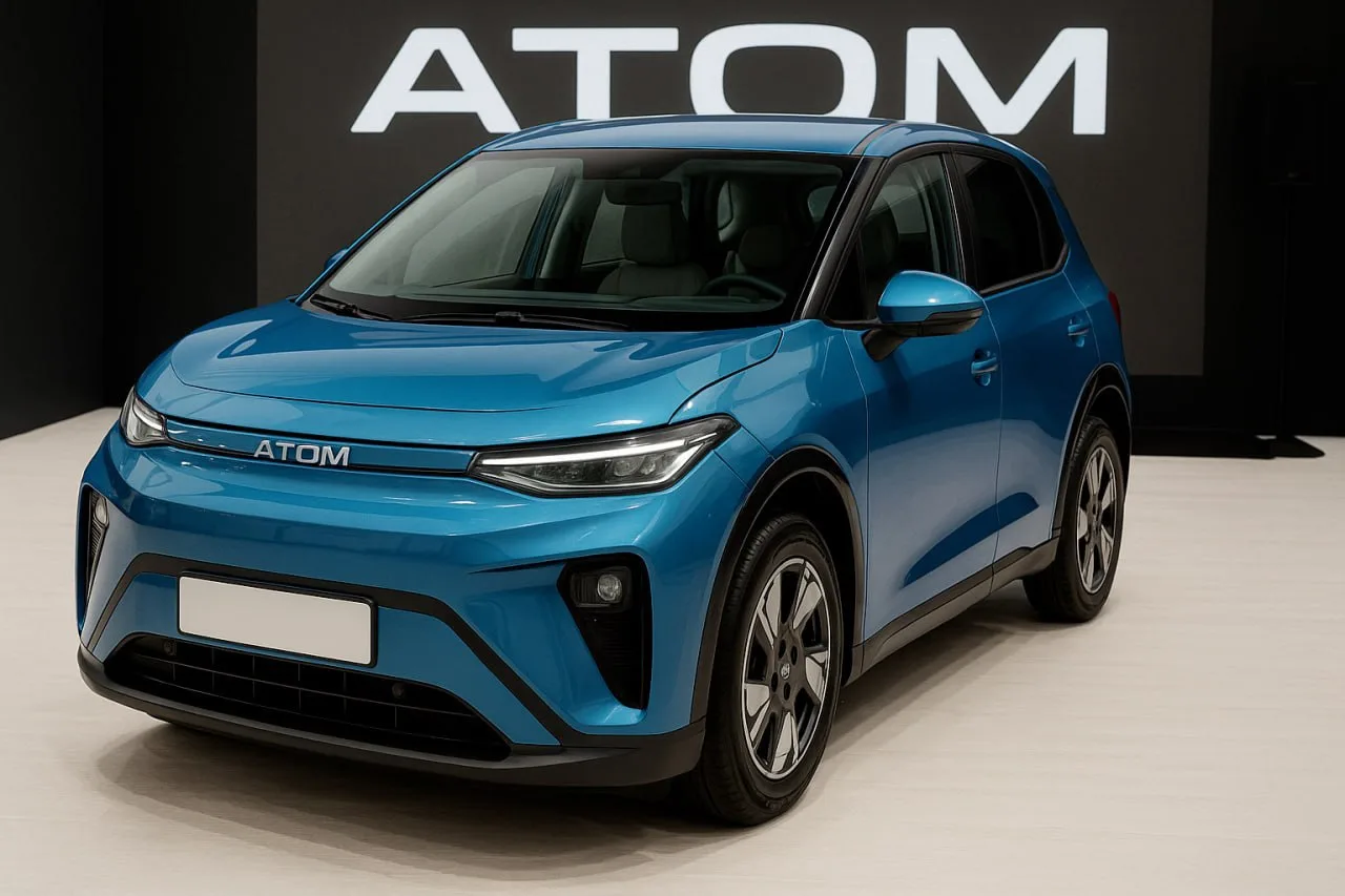🚗 Российский электрокар «Атом» пошёл в массовое производство