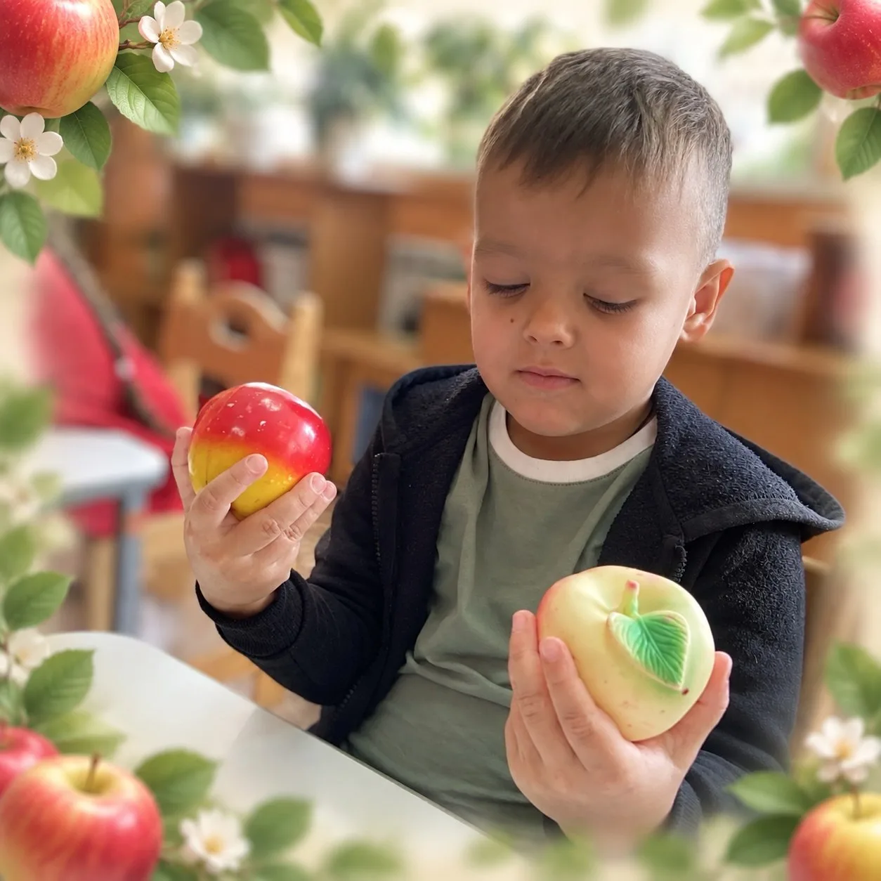 🍎 Яблочный день в группе «Родничок»!
