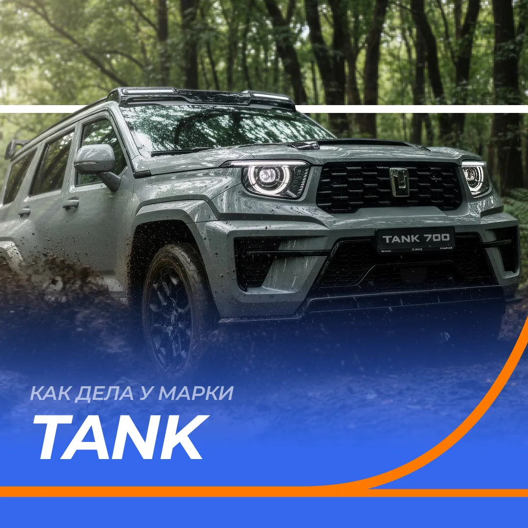 🚘 Как дела у бренда Tank?