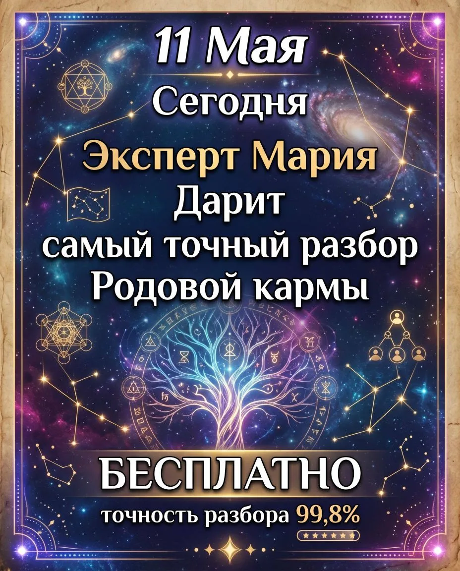 🔮🔮 ПОЛУЧИТЕ БЕСПЛАТНЫЙ РАЗБОР РОДОВОЙ КАРМЫ ОТ ЭКСПЕРТА  Сегодня всем подписчикам сделаю подробный р