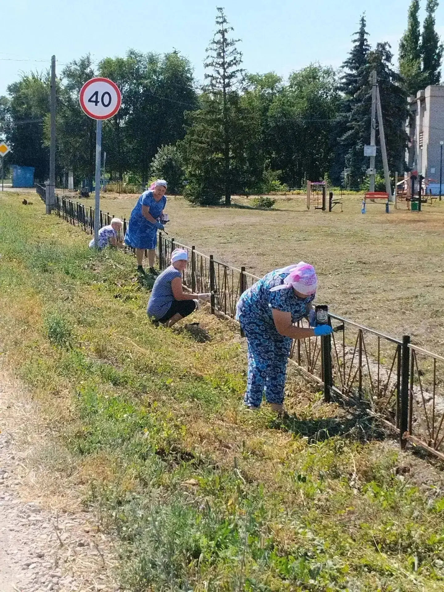 Сотрудники учреждения из Покровского муниципального образования приняли участие в очере...