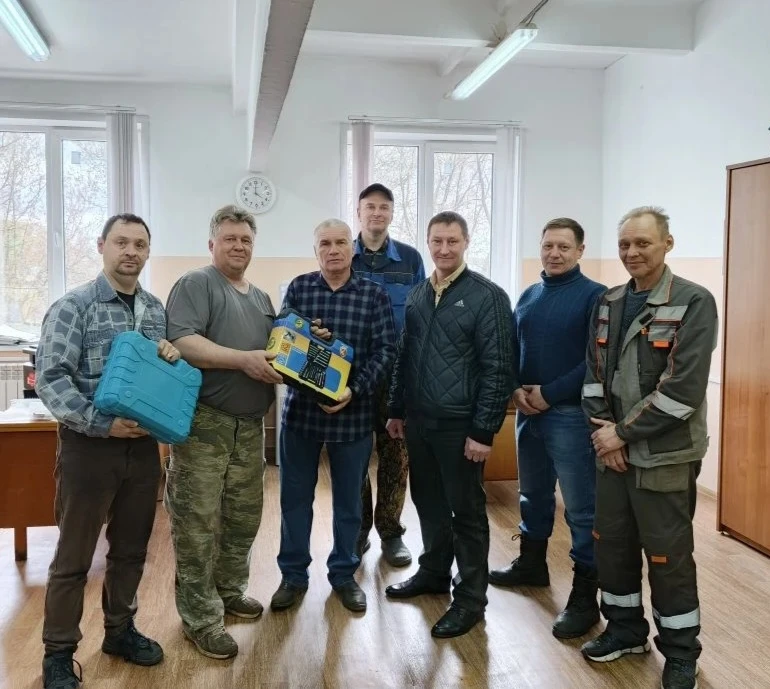 💪Сотрудники "Костромских бань" отправили в очередной раз через Ассоциацию ветеранов специальной вое