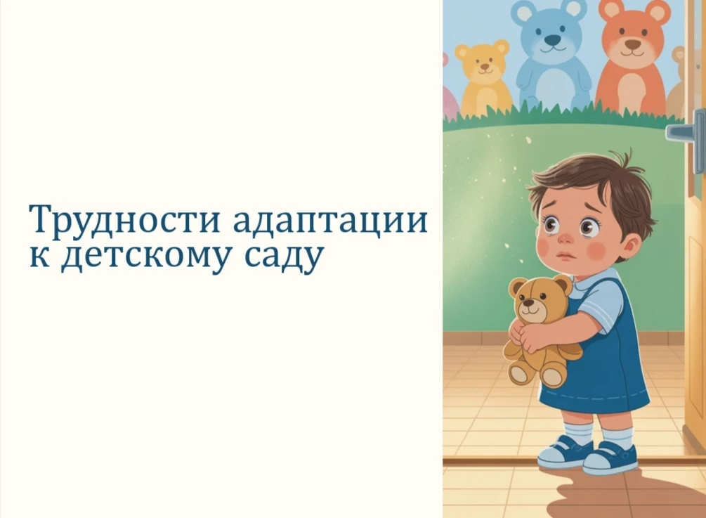 💥 ПРЕЗЕНТАЦИЯ на тему "Адаптация к детскому саду "