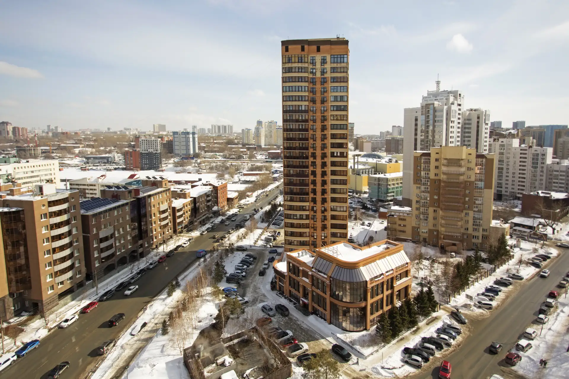 200 м² в центре. С классными видами на город.