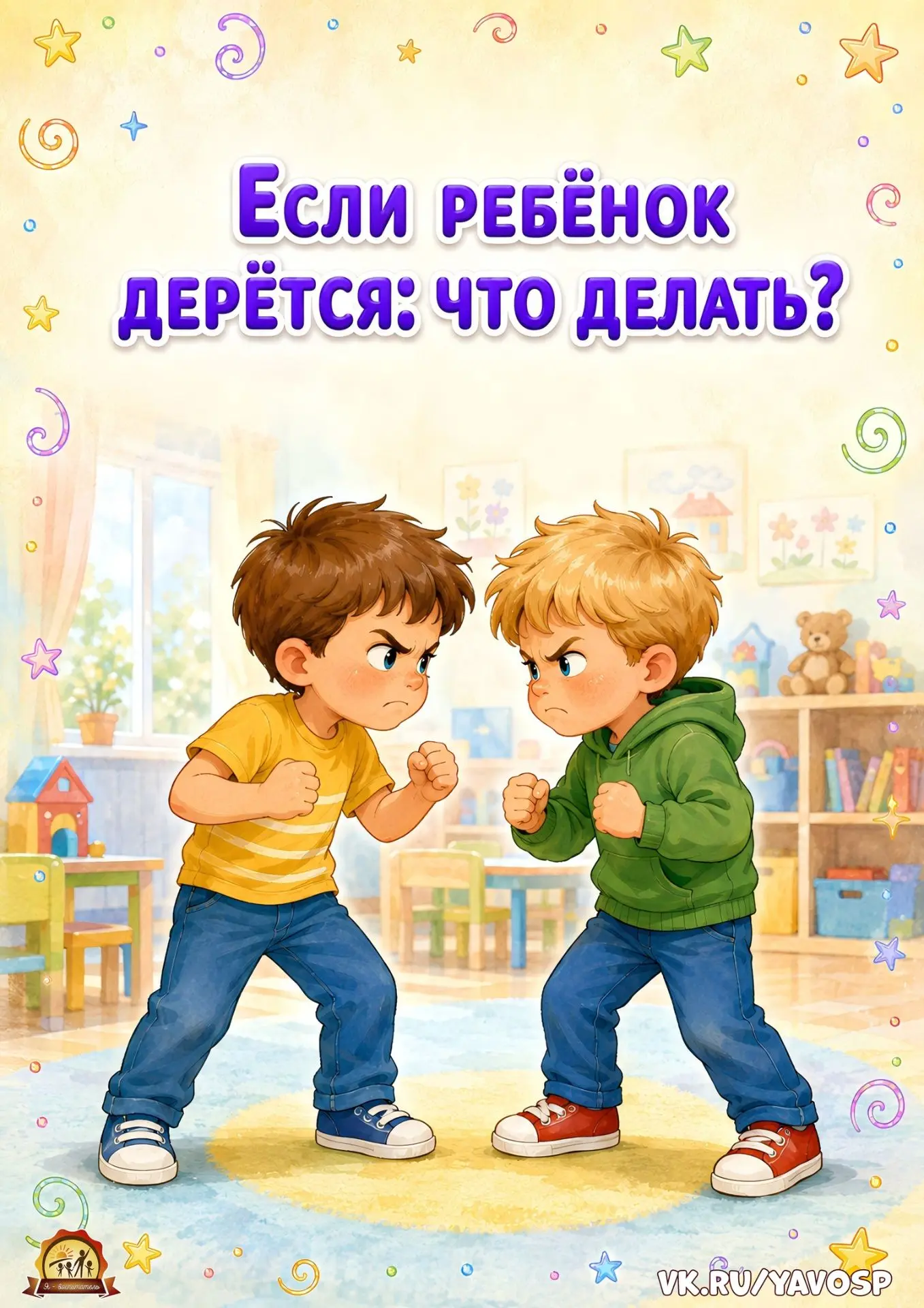 Если ребенок дерется.
