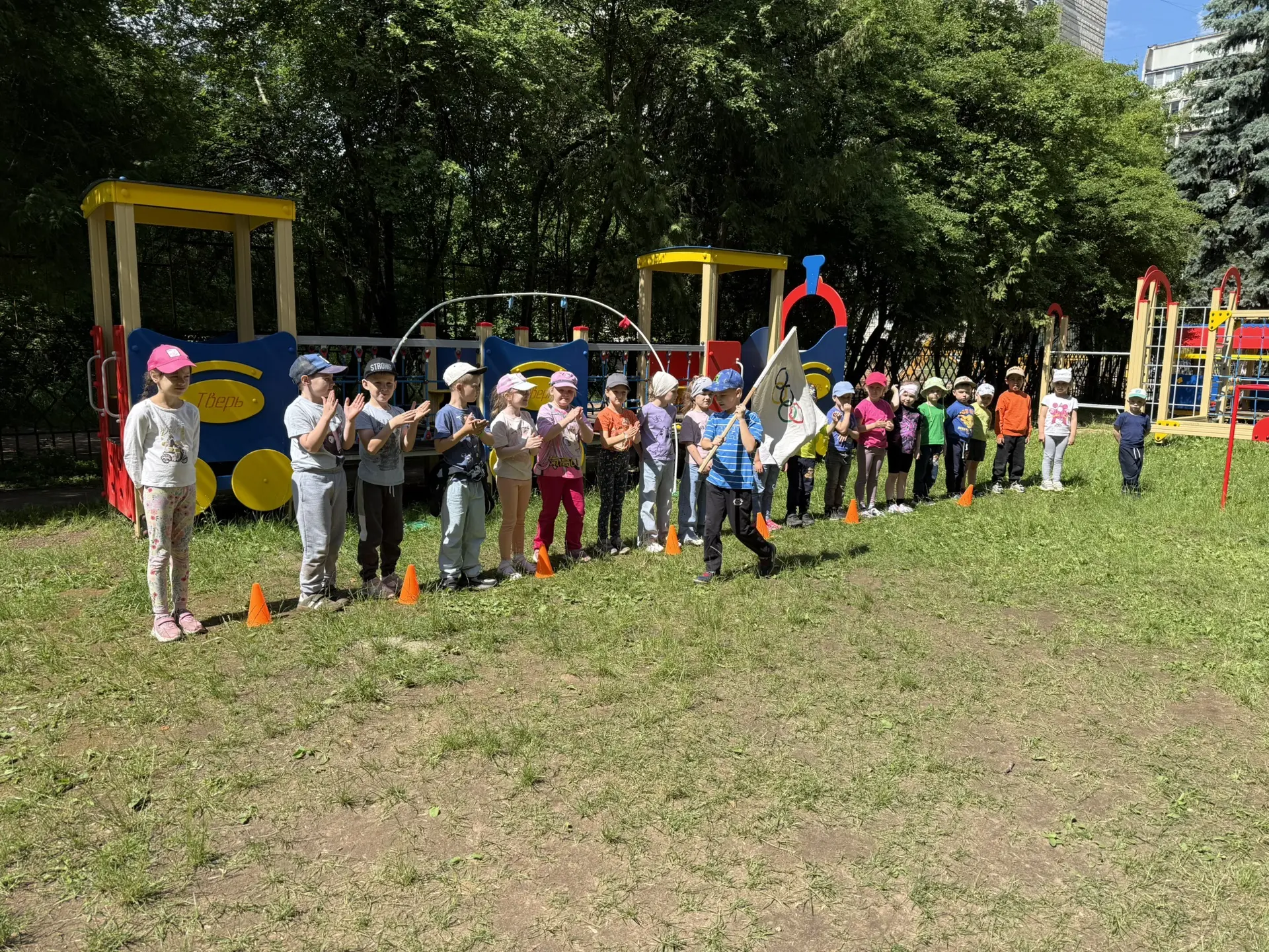 🎉 Малые Олимпийские игры в нашем детском саду! 🎉
23 июня — Международный олимпийский день! И мы от