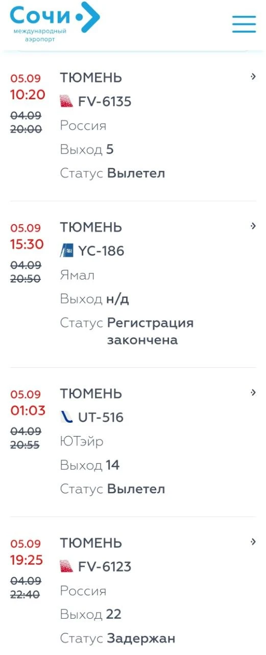 Ночью в Сочи сняли ограничения на прием и выпуск воздушных судов из аэропорта. Два само...