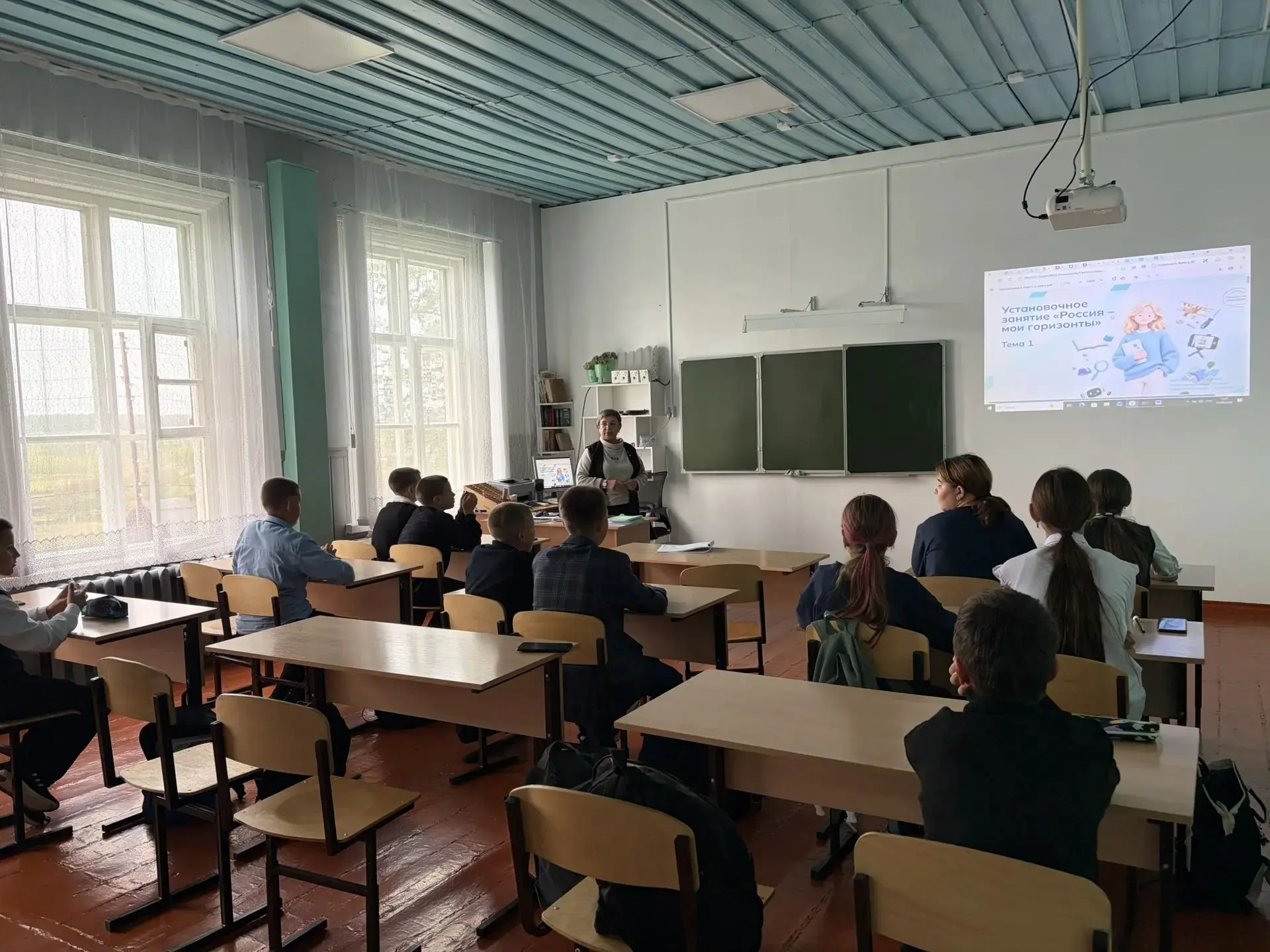 💫3 сентября 2026 года в МКОУ «Уховская СОШ» прошло первое установочное занятие профори...