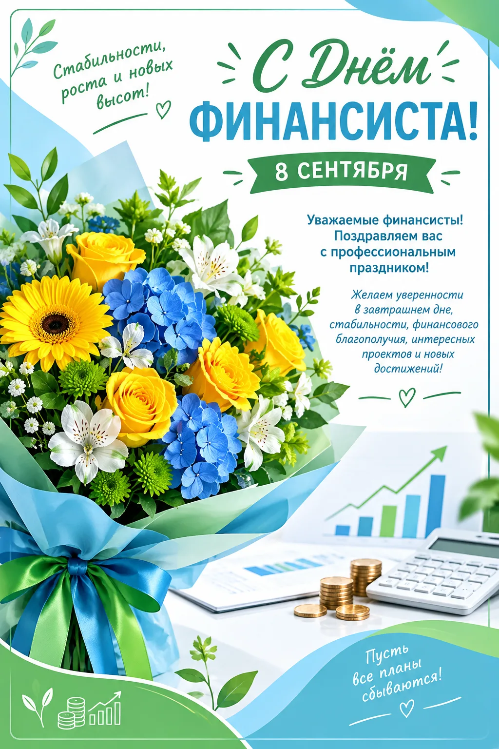 🍂8 сентября - Всероссийский день финансиста!