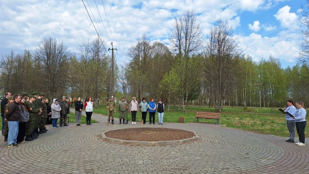 🌳 7 мая сусанинцы приняли активное участие в международной акции «Сад Памяти»