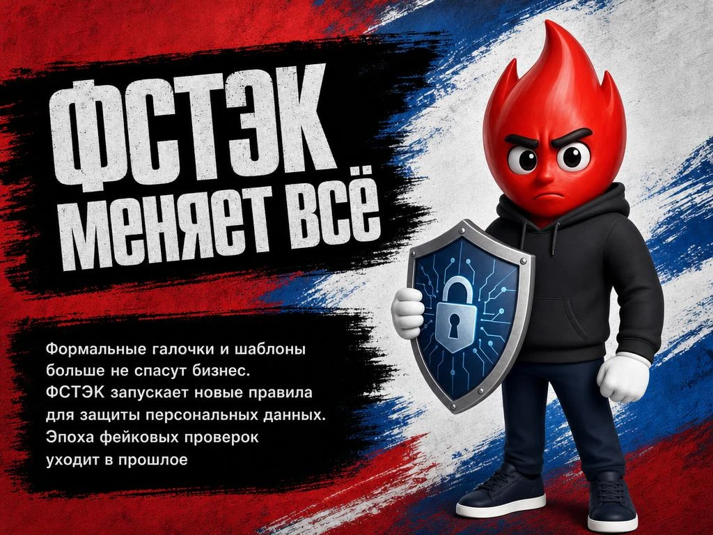 🚨 Внимание, с 1 сентября 2026 года ФСТЭК отменяет эпоху «галочек» и шаблонов в защите персональных 