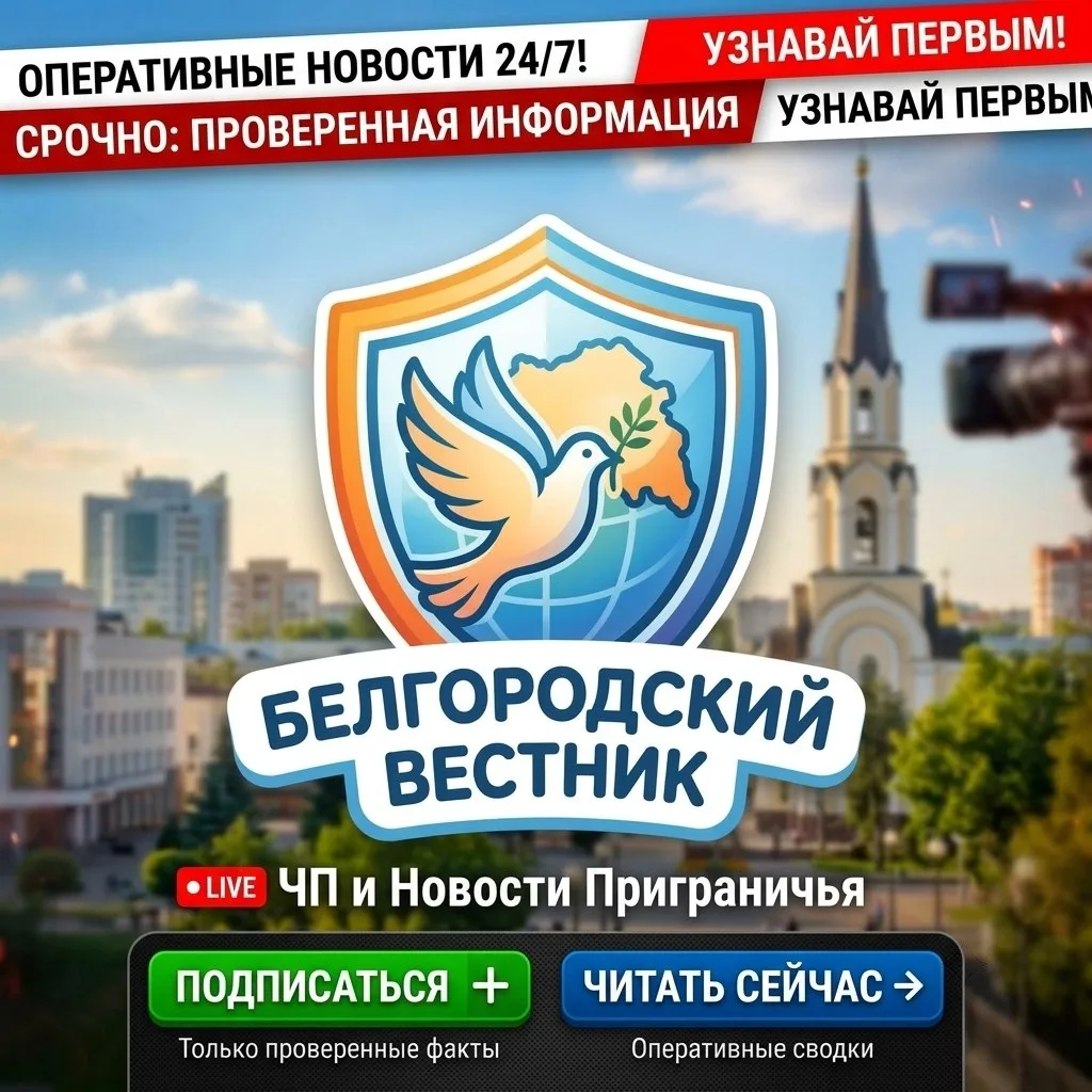 ⚡️ Громко? Узнай причину за 5 секунд. 

Все новости Белгорода и приграничья в одном месте. Жестко, о