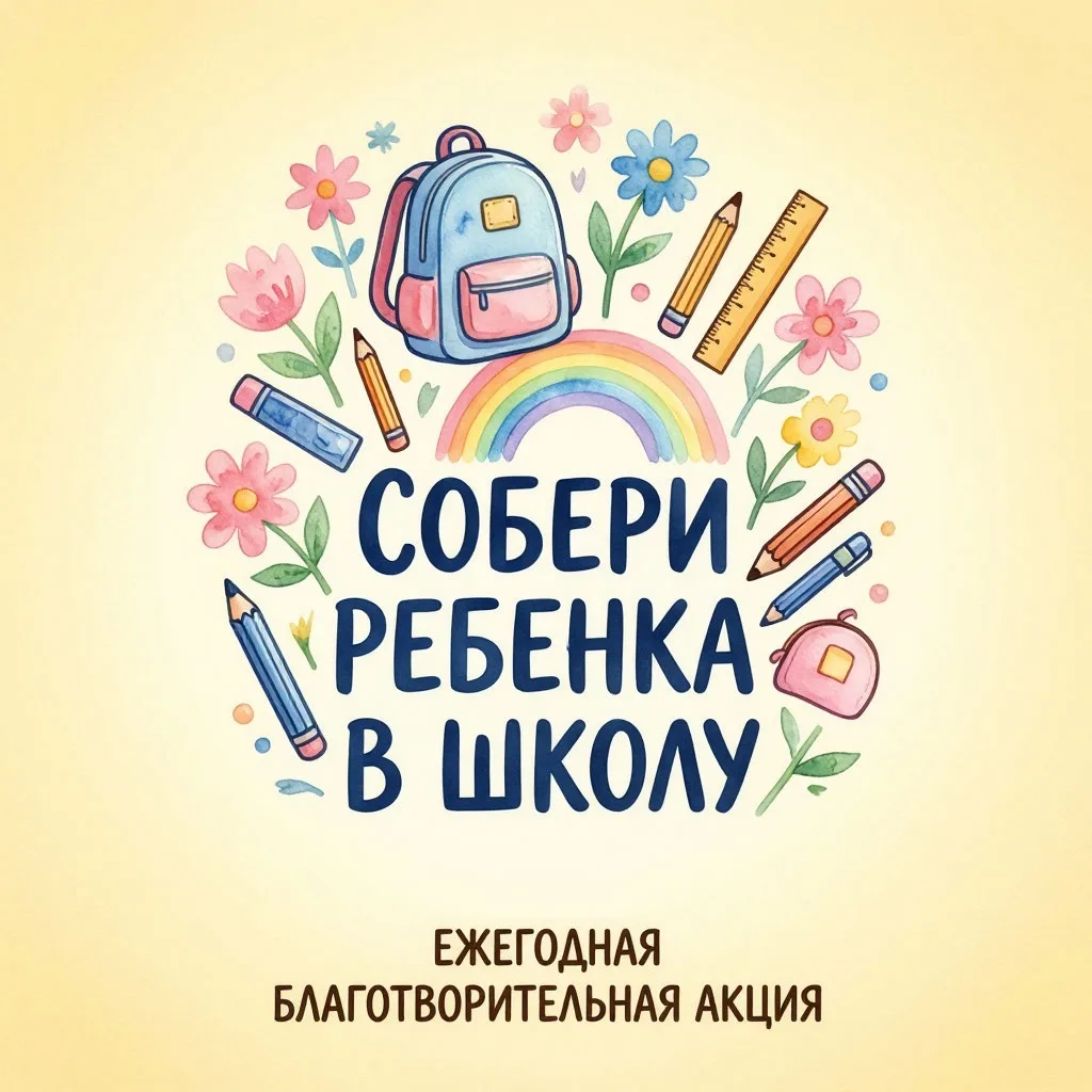 В округе стартовала акция «Соберём ребёнка в школу!».