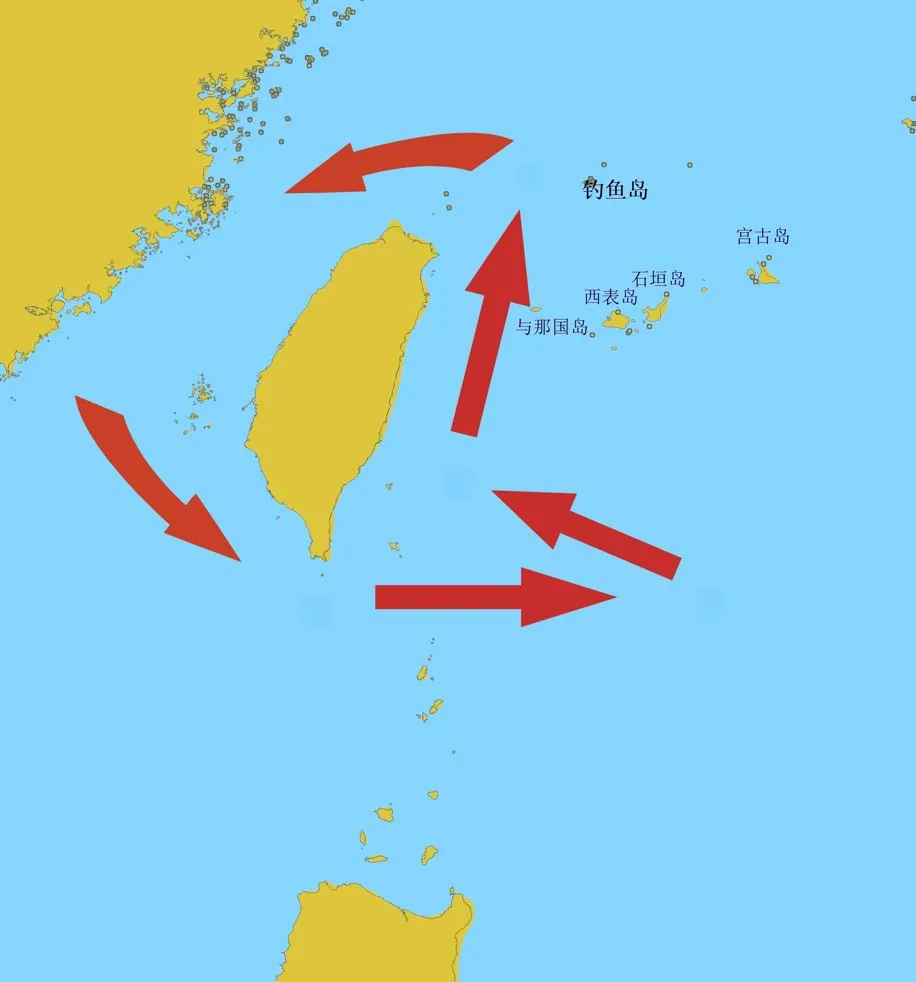 🇨🇳 Китай 10 июня завершил морскую операцию восточнее Тайваня. За время ее проведения корабли берег