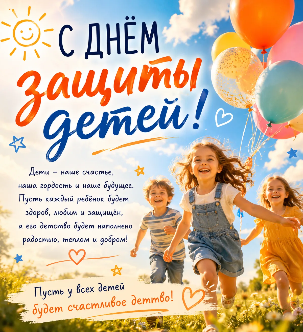 Поздравляем с Международным днём защиты детей! 👧👦💛

Дети — это самое дорогое, что есть в нашей жи