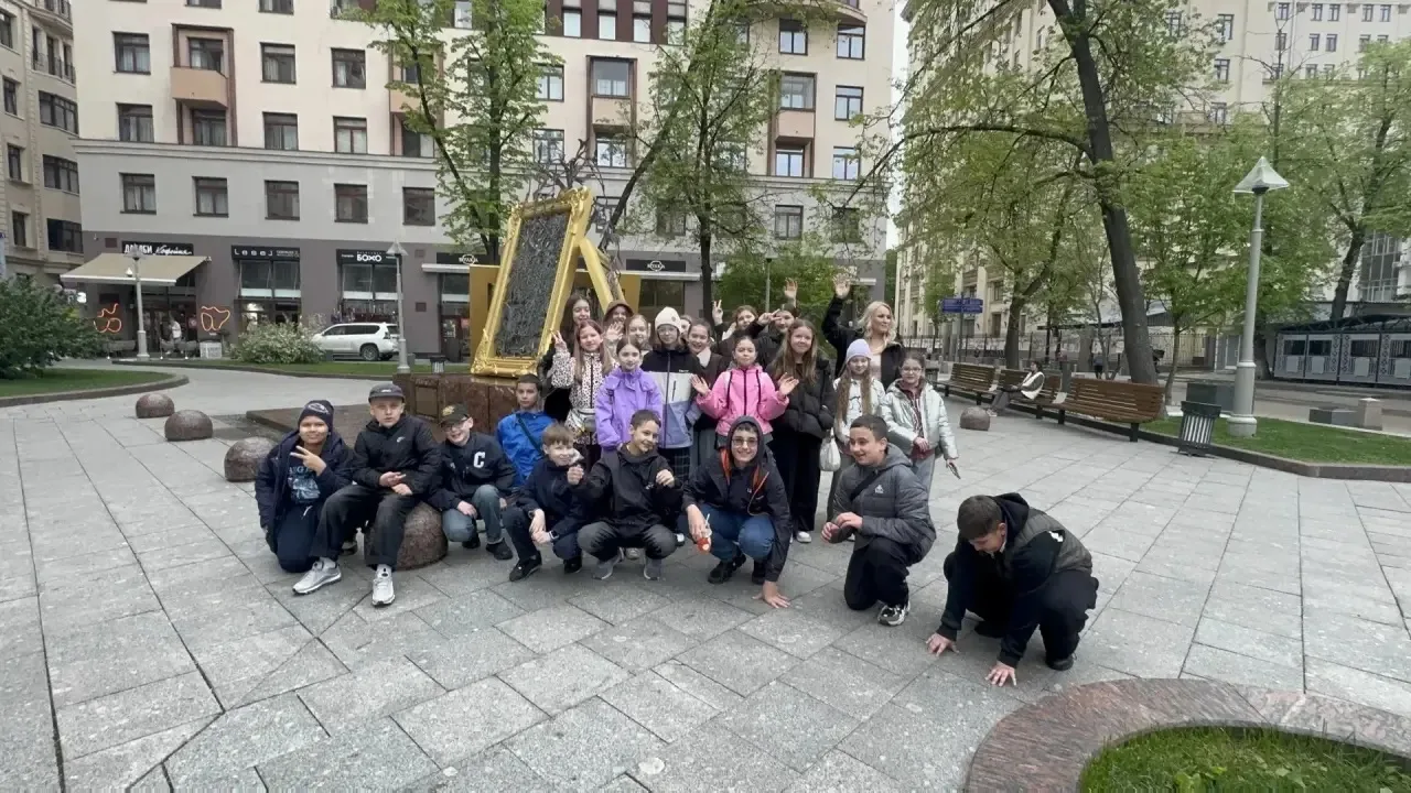 🏛️ Ученики 5 «Д» класса посетили музей Московских стрельцов и приняли участие в интерактивной програ