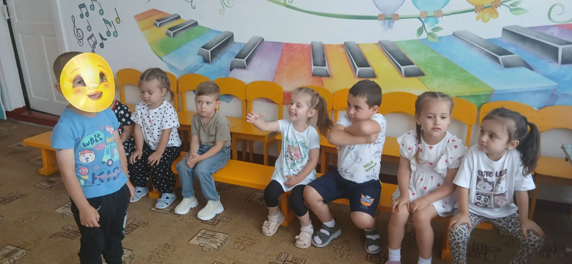 🎭 В детском саду №16 для воспитанников средней группы прошло увлекательное музыкальное...