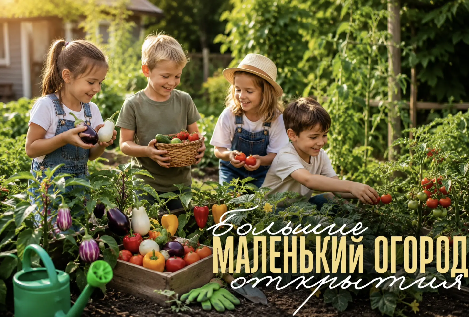 👼🏻 Детский огород: первые шаги в мире растений