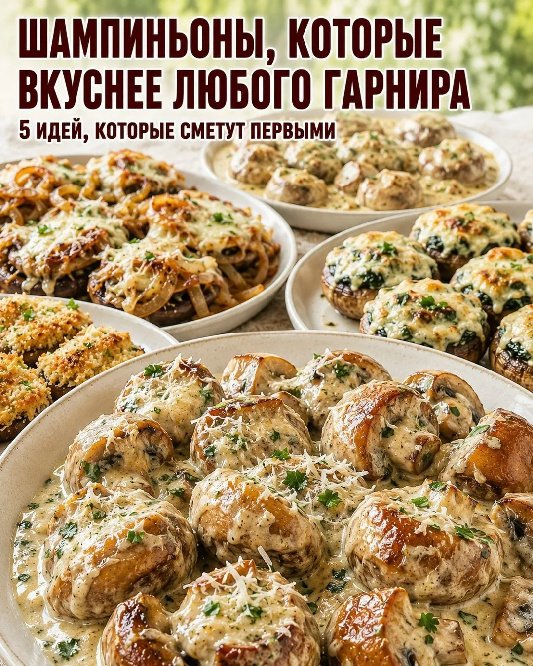 Шампиньоны, которые вкуснее любого гарнира 🫖