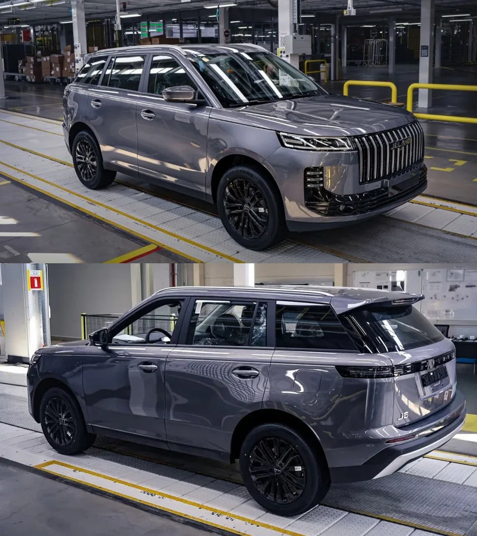 🧐 Первый кроссовер Jeland собран на заводе в Шушарах  Бывший завод General Motors, ныне входящий в г