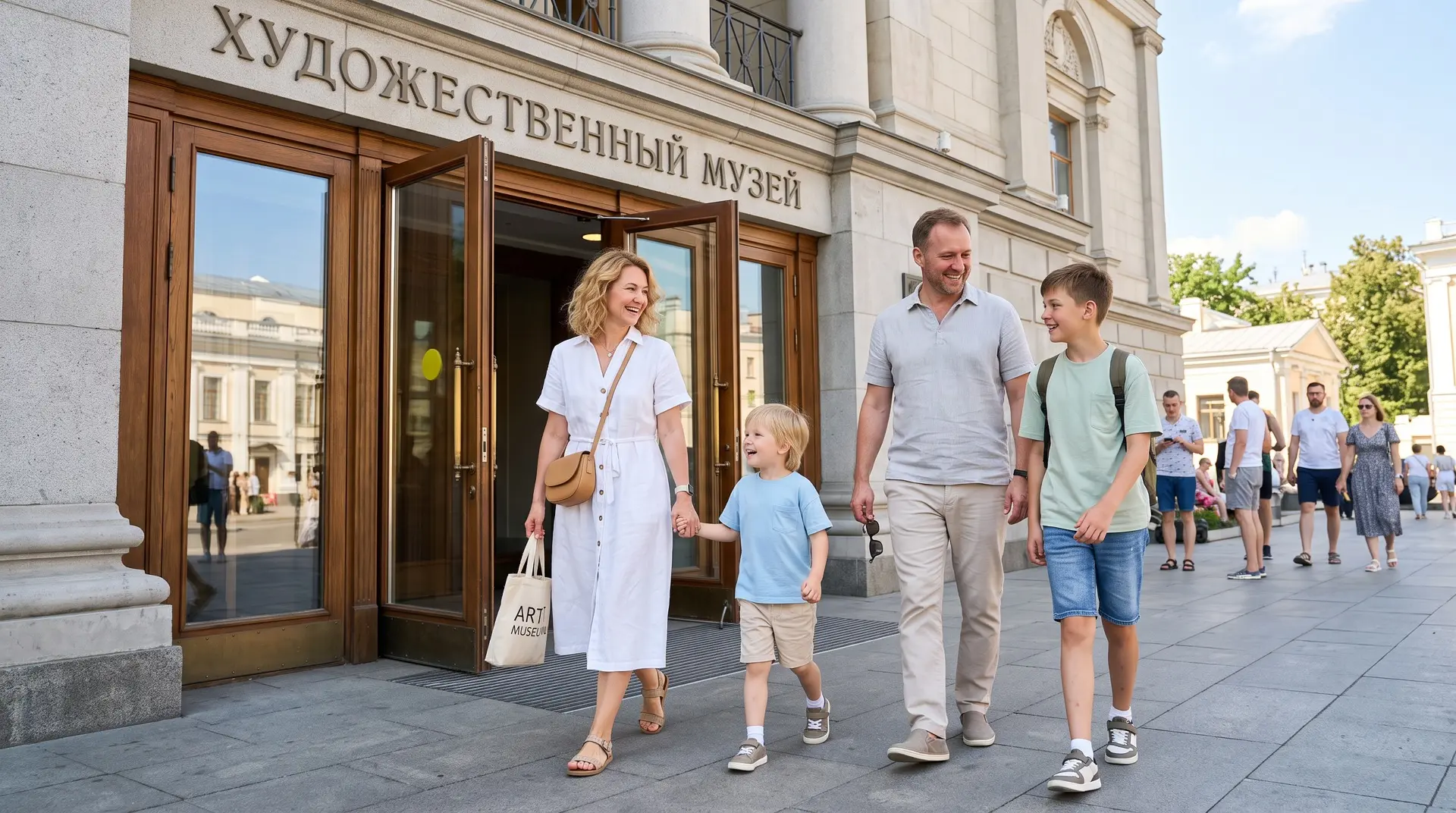 🎭 КУЛЬТУРНЫЙ ВЫХОД ЛЕТОМ: ПОЧЕМУ СЕМЬЕ НУЖНЫ НЕ ТОЛЬКО ПЛЯЖ И ТОРГОВЫЙ ЦЕНТР.

Летом легко уйти тол