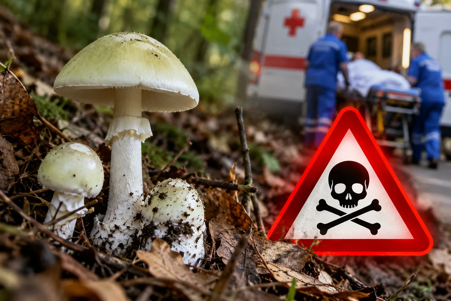 🍄 73-летний житель Липецкой области умер после отравления бледной поганкой