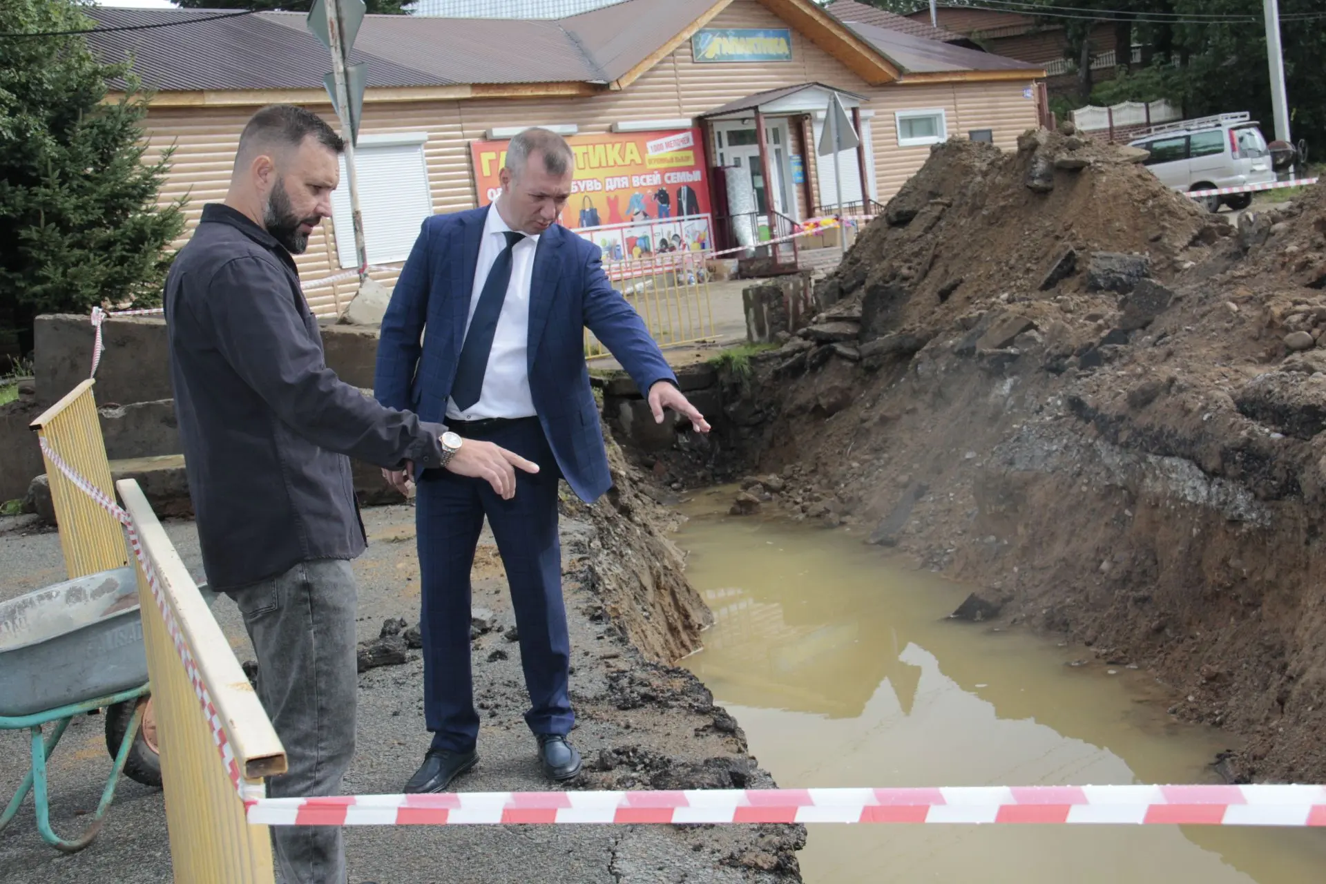 От проблемы к решению: ремонт ливнёвки в Талакане