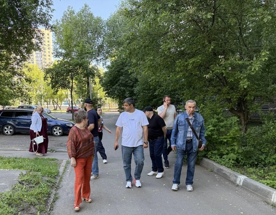 📎Обход территории в районе Новогиреево