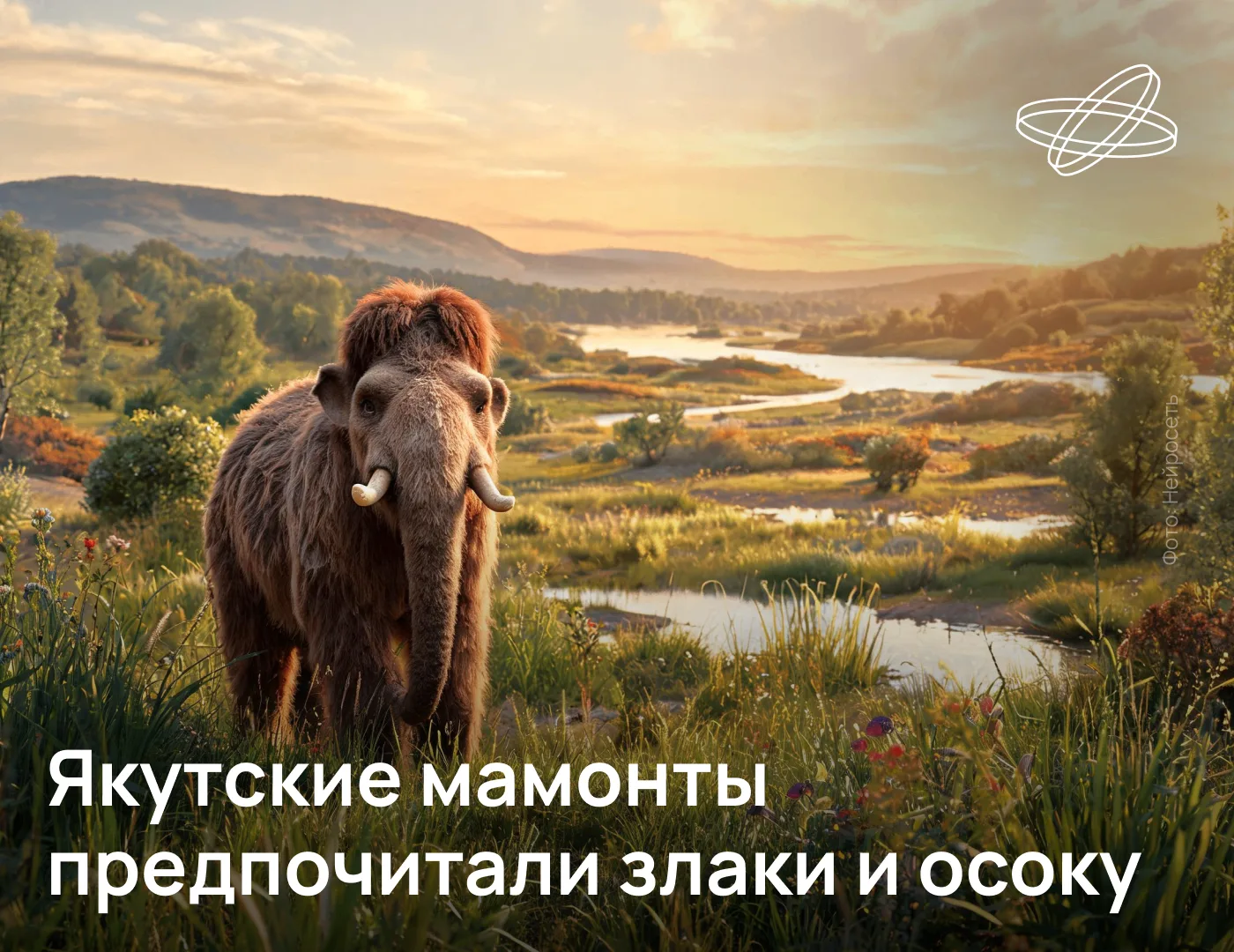 Чем питались и в каких условиях жили мамонты больше 100 тысяч лет назад, выяснила групп...
