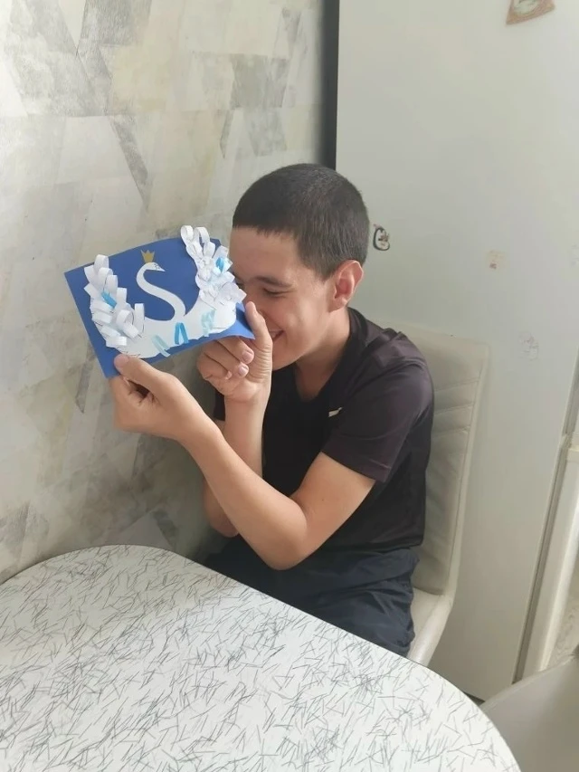 Занятие с социальным педагогом на дому.