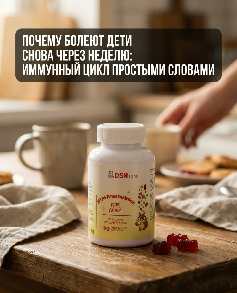 Весна, а сил нет. Ребёнок снова заболел через неделю. Может быть, это не просто вирус, ...